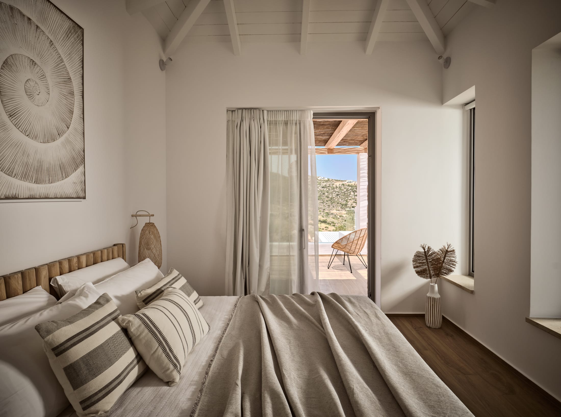 Light-filled bedroom